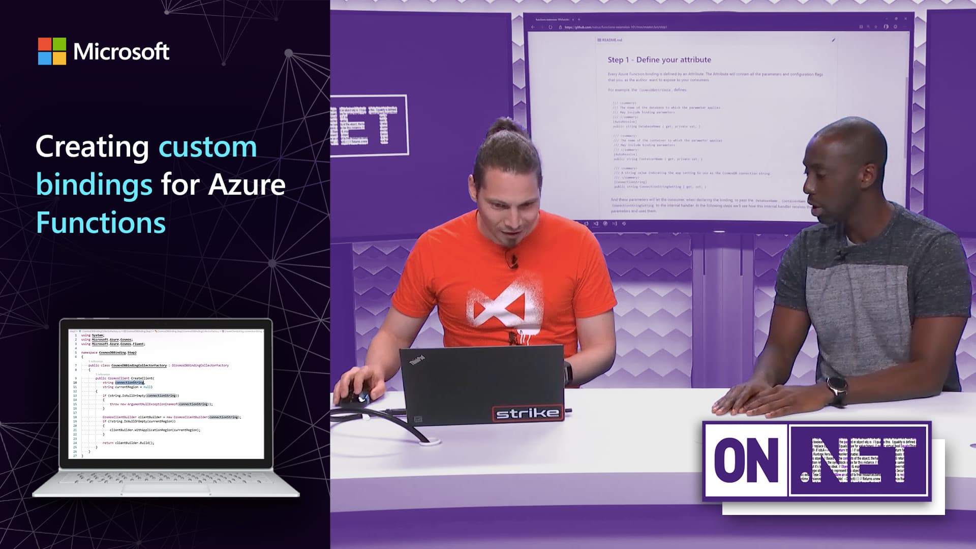 Creating custom bindings for Azure Functions