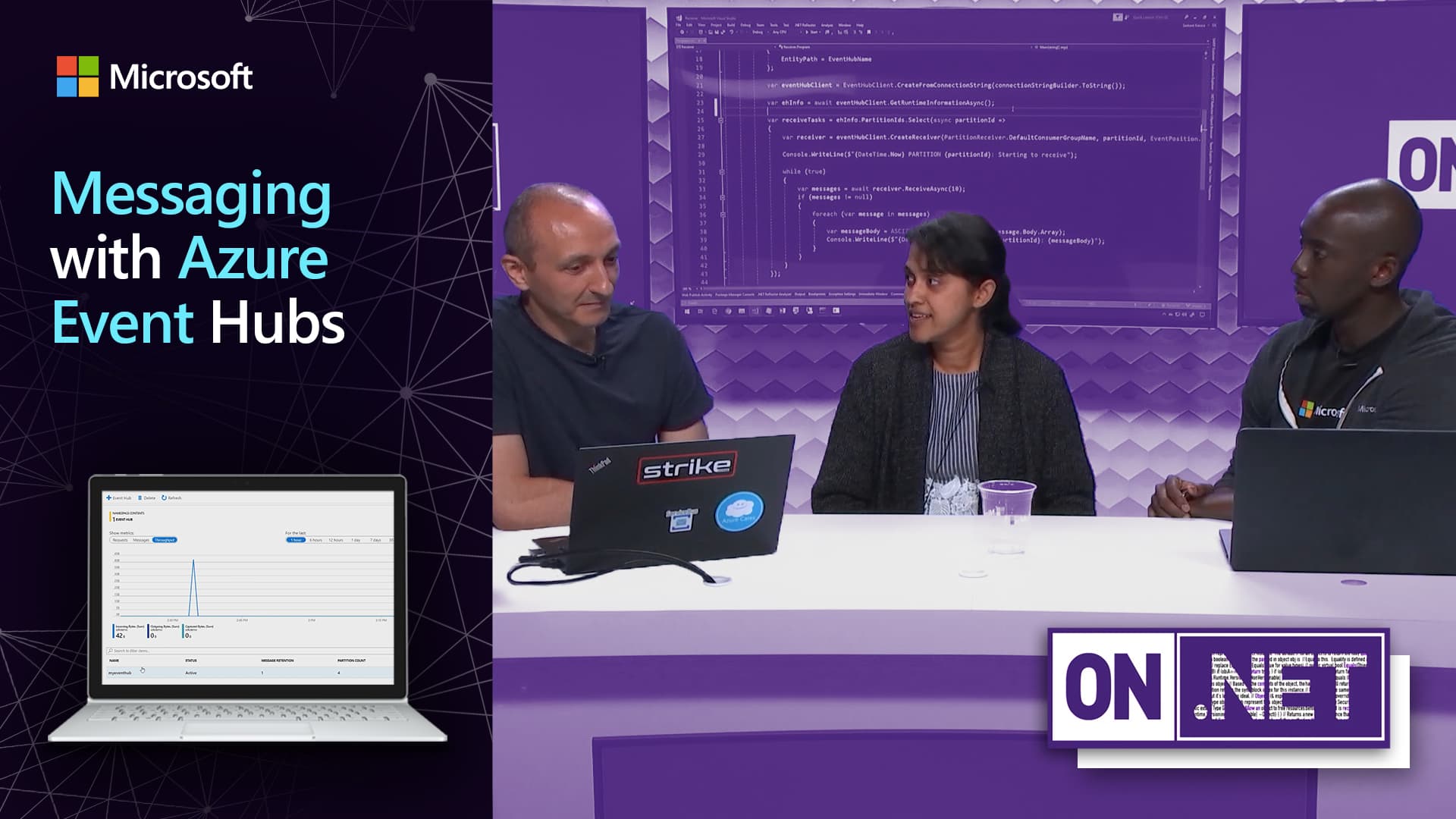 On.NET Episode: Messaging with Azure Event Hubs