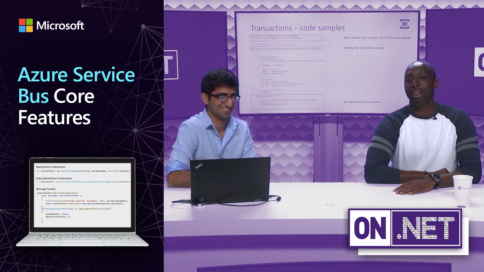 On.NET Episode: Azure Service Bus Core Features