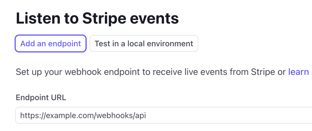 Managing Webhook Events for Connected Accounts